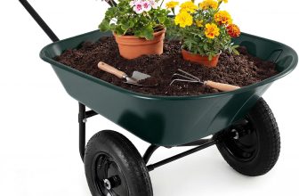Notre test de la GYMAX Brouette de Jardin 2 Roues 140L