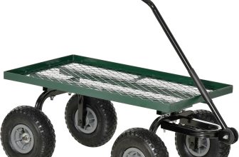 Notre test de l&rsquo;Outsunny Chariot de Transport Jardin 150 kg