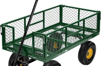 Notre test du VIVOHOME Chariot de Jardin 400 kg