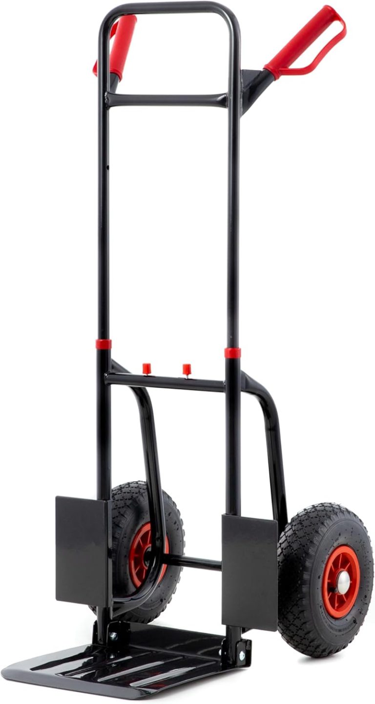 Pallit Diable Pliable 200 kg - Chariot de Manutention Pliant en Acier