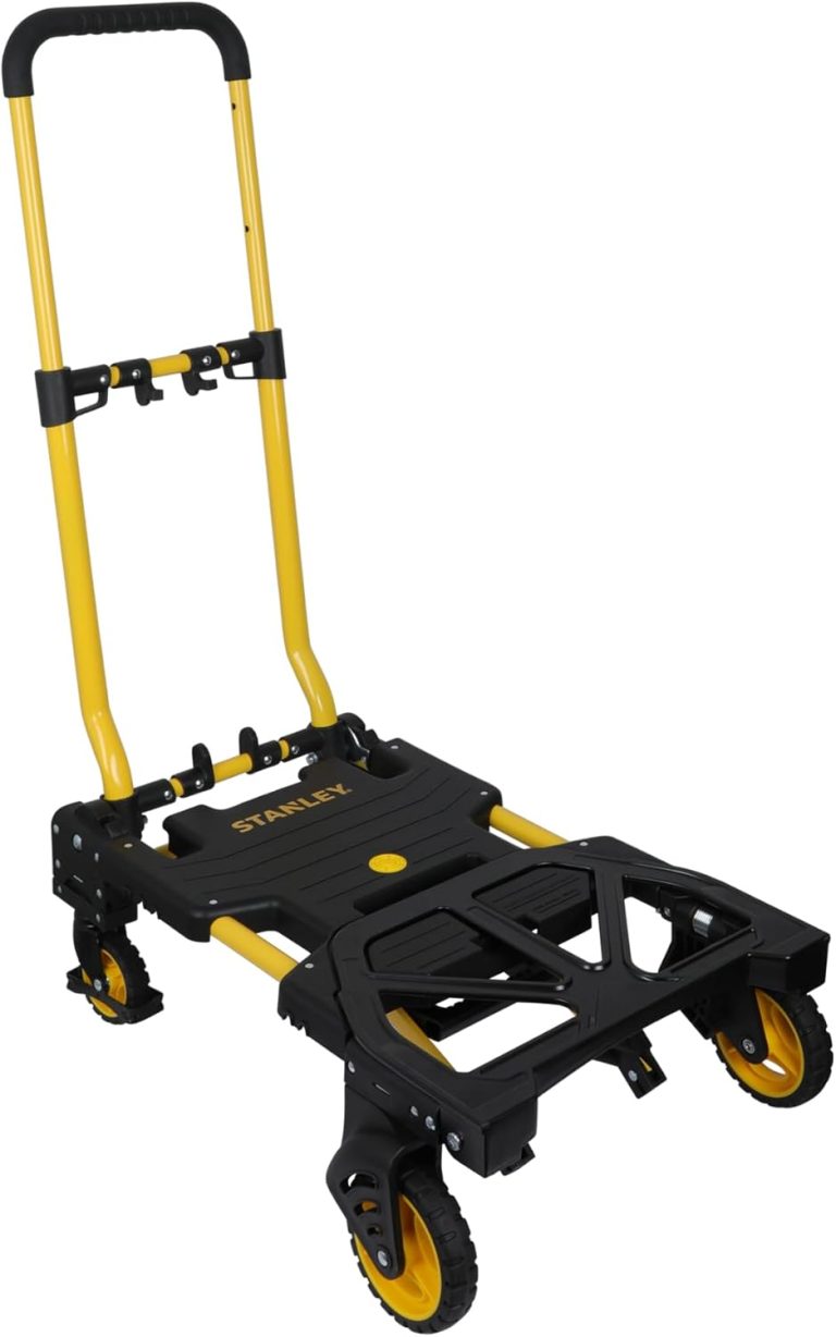Stanley SXWTD-FT585 2-en-1 Diable et Chariot Pliable - Demenagement Max. 70KG - Pliant Max. 137KG
