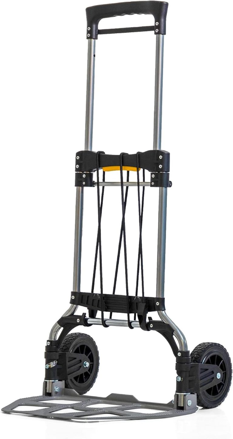 Zero Diable Compact Pliable et résistant Charge 160 kg ou 90 kg (160 kg) Grise
